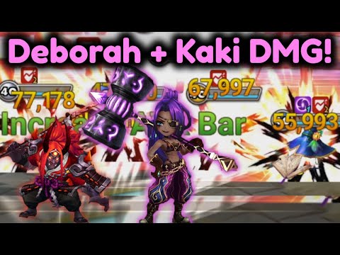 Deborah + Kaki DMG in Arena Rush - Summoners War