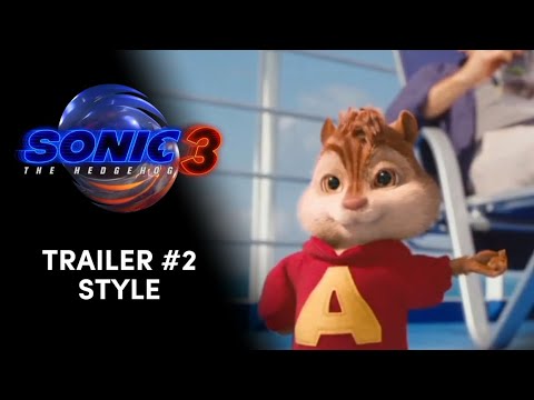 Alvin and the Chipmunks: Chipwrecked Trailer (Sonic the Hedgehog 3 Style)