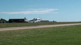 preview picture of video 'Landing at St. Mary's EGHE - High Approach'
