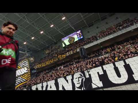 AIK-klacken på Tele2 Arena (AIK - Gefle 1-0)