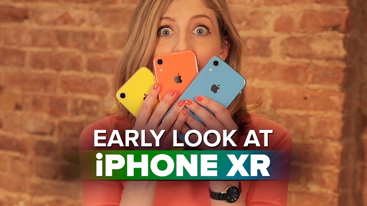 iPhone XR hands-on: An early look at Apple's colorful phones