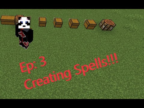 Minecraft Mod "Ars Nouveau" Tutorial: Ep. 3: Creating Spells and Application
