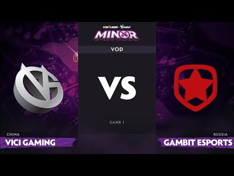 [RU] Vici Gaming vs Gambit, Game 1, StarLadder ImbaTV Dota 2 Minor, Group Stage