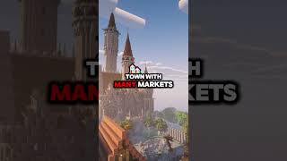 BEST TOWNS ON OUR MINECRAFT SERVER  #conquerearth #minecraft #smp #earthsmp #minecraftbuilding