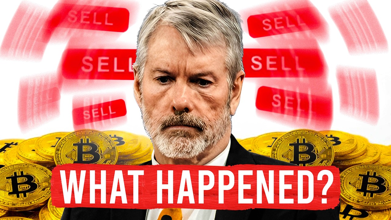 The REAL Reason Michael Saylor Is Selling Bitcoin