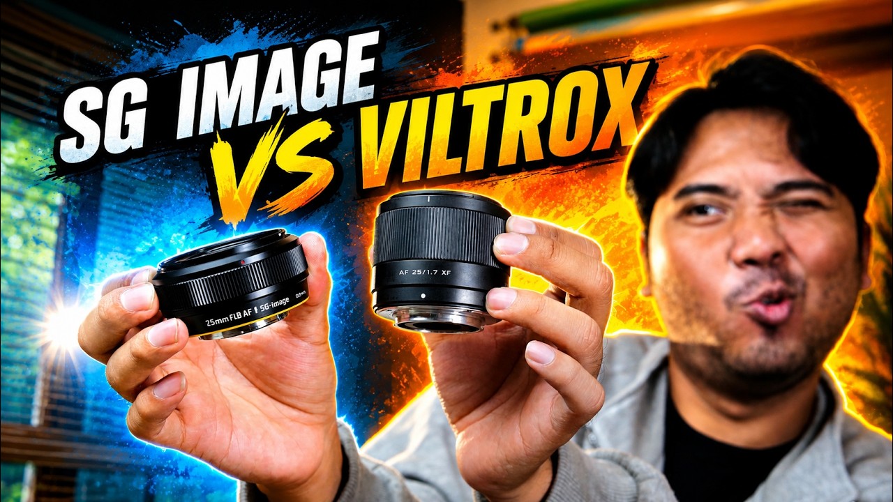 DUEL LENSA CINA TERUS BERLANJUT! | SG Image 25mm F/1.8 vs Viltrox Air 25mm F/1.7