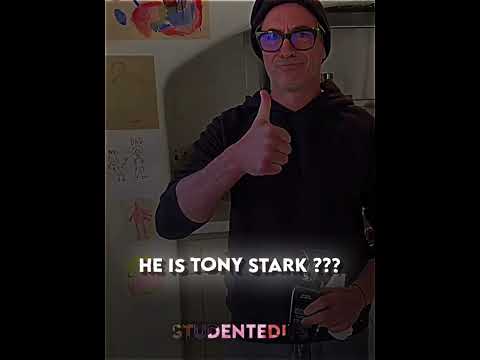 He Is Tony Stark ??? || Robert Downey Jr || Iron Man Edit