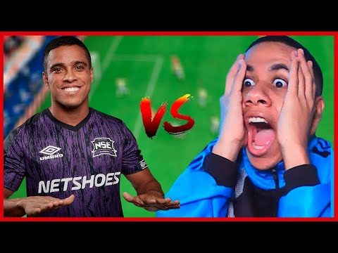 WENDELL LIRA X BRUXO | PRO X STREAMER | (JOGO COMPLETO + REAÇÃO DOS DOIS!!!) | FIFA 23