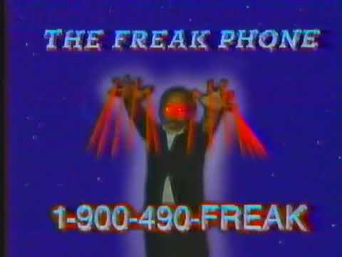 1988 The Freak Phone Commercial