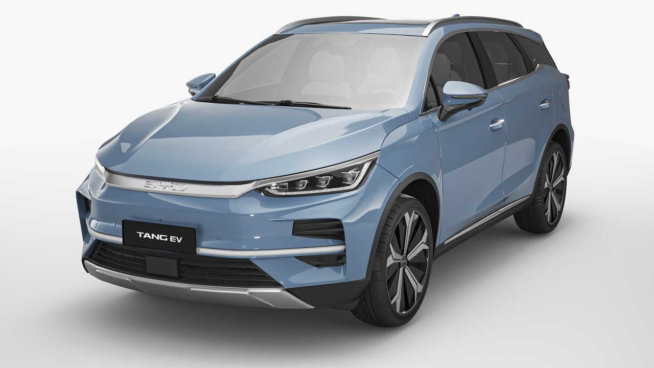2024 BYD Tang EV With Interior 3D Model