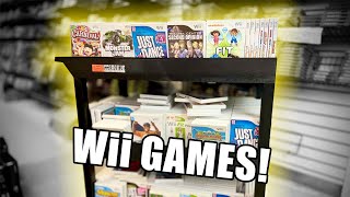 Check out all these Wii games! DKOldies Inside Look