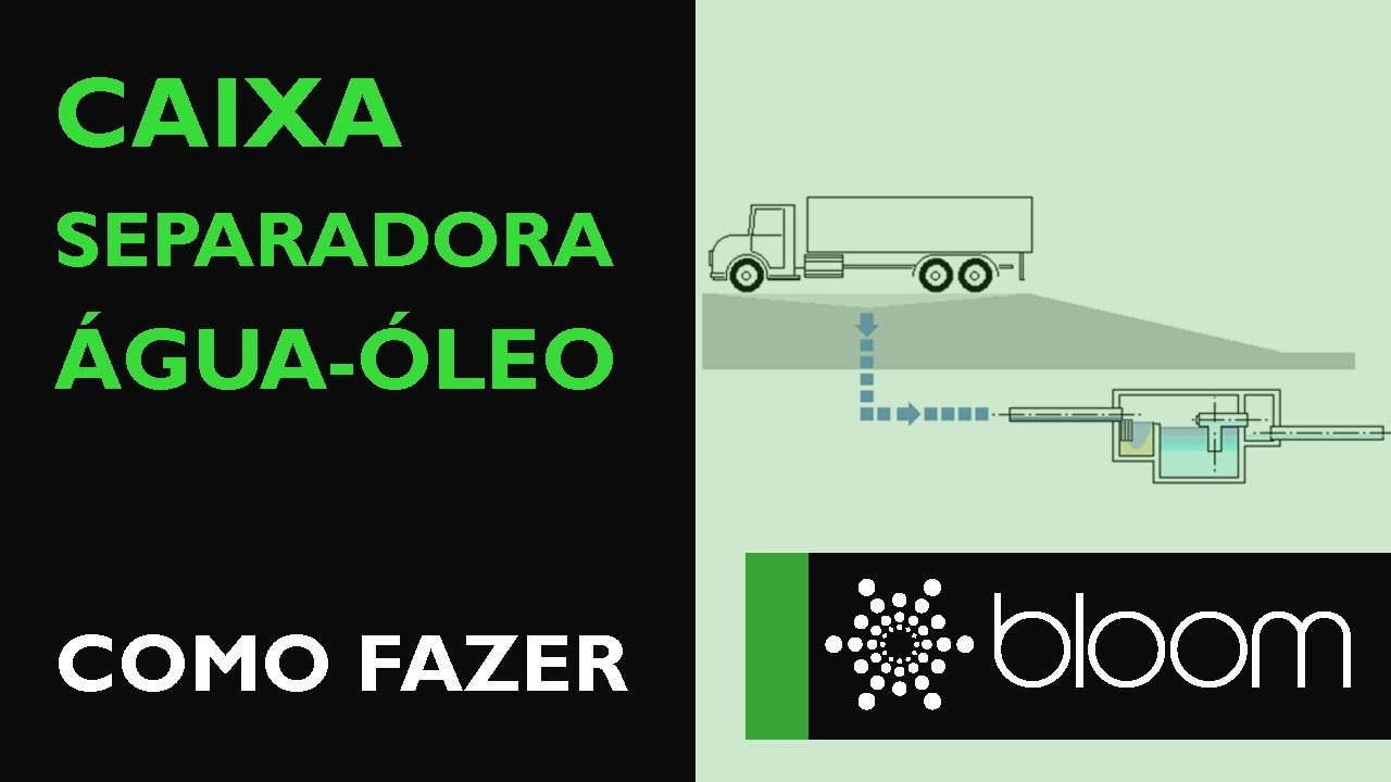 Caixa separadora de água e óleo: como fazer