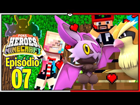 Minecraft PokéHeroes #7 O BATaMOR está no AR