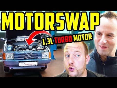 Der Daily SLEEPER! - Fiat UNO MK1- Wir bauen den TURBO Motor ein!
