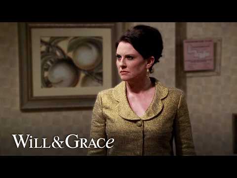 Karen Walker, a violent, womanizing alcoholic | Will & Grace