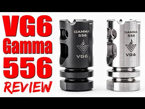 VG6 Precision Gamma 556 Muzzle Brake Review: Slow Mo Recoil Demo (vs Battle Comp)