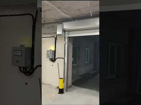 Safety rapid PVC roll up door