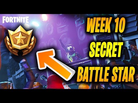 FORTNITE SEASON 6 WEEK 10 SECRET BATTLE STAR LOCATION
