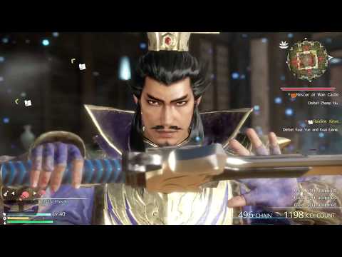 Dynasty Warriors 9 Walkthrough PT. 16 - Rescue At Wan Castle (Cao Cao) (Side-Quests)