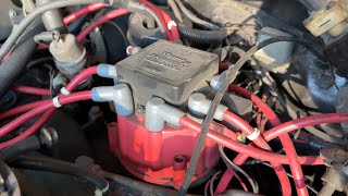 How to Replace HEI Distributor Cap & Rotor on Oldsmobile 455 Big Block.