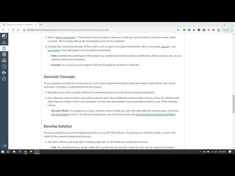 IED 2.2.8 - Design an Integrated Assembly - Part 3 - Generate Concepts