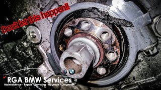 The worst oil leak for an N55 too have, M135i