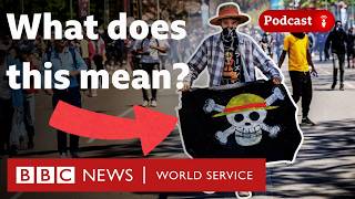How an anime pirate flag became a protest symbol - What in the World podcast, BBC World Service