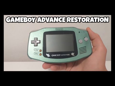 Rare Pokemon center Gameboy Advance restoration