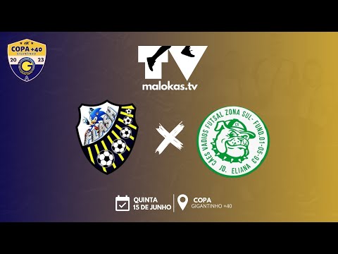 QUARTAS!! FLASH X CÃES VADIOS - COPA GIGANTINHO +40 2023 🔥🏆