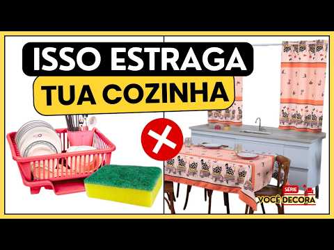 ❌12 ERROS COMUNS NA DECORAÇÃO DE COZINHA MODERNA E SOLUÇÕES FÁCEIS