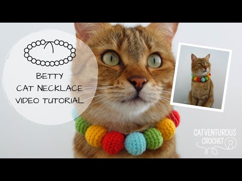 Betty Cat Necklace - Catventurous Crochet