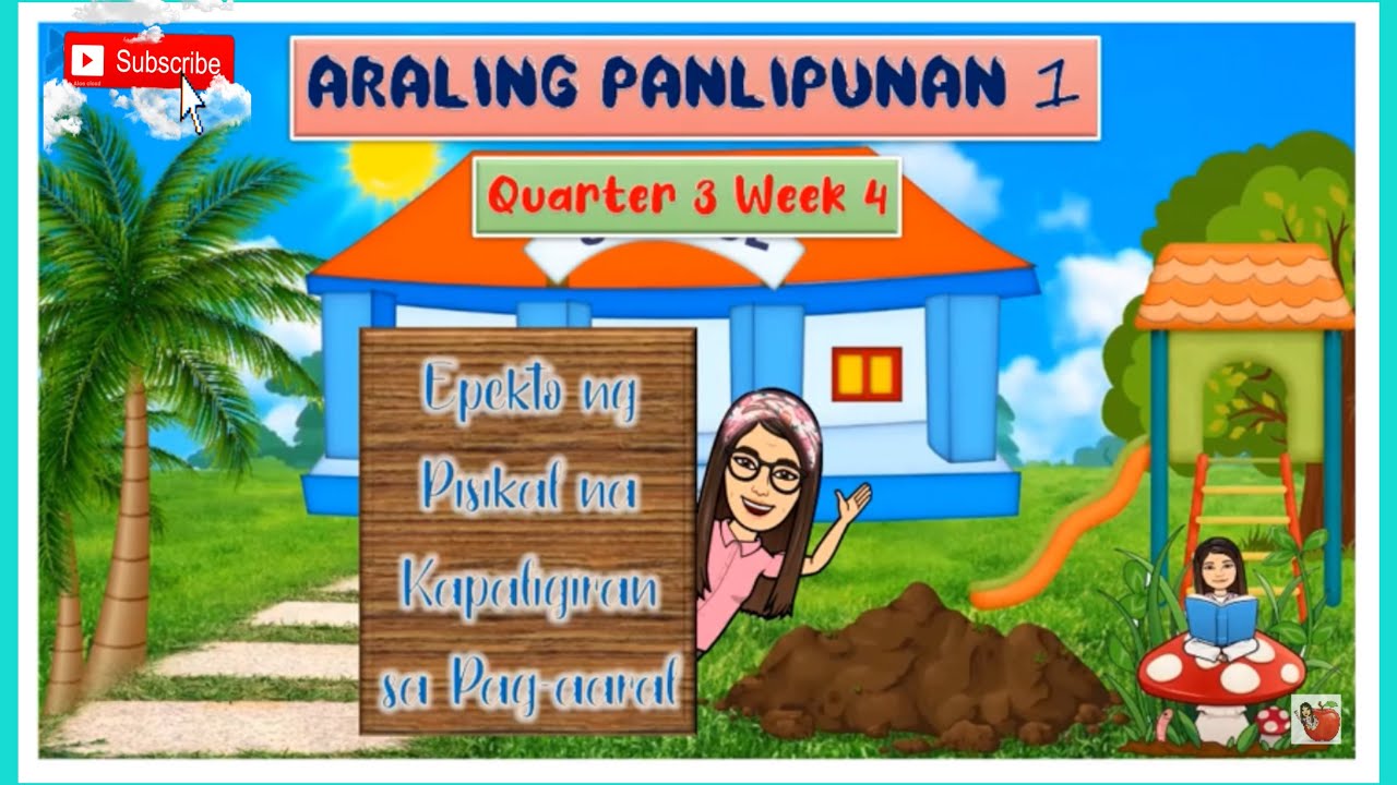Putar video Epekto ng Pisikal na Kapaligiran sa Pag-aaral (Araling Panlipunan 1 Quarter 3 Week 4) Grade one sekarang Epekto ng Pisikal na Kapaligiran sa Pag-aaral (Araling Panlipunan 1 Quarter 3 Week 4) Grade one