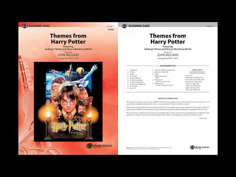 Themes from Harry Potter, arr. Paul Cook – Score & Sound