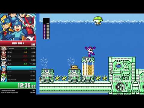 Mega Man 4 | SPEEDRUN | 38:51