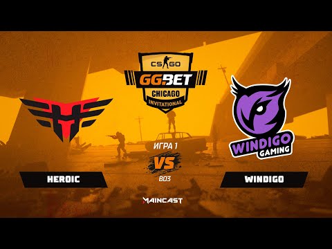 Heroic vs Windigo Gaming [Map 1, Mirage] (Best of 3) | GG.Bet Chicago Invitational Video