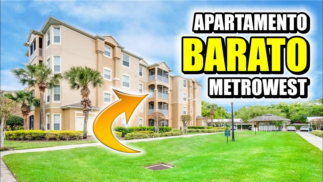 Apartamento $170mil 3 quartos em Metro West - Orlando