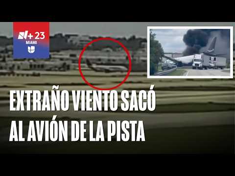 ¿Por qué chocó el avión de Amazon en Miami tras aterrizar? Experto analiza videos