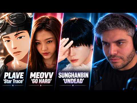 PLAVE 'Star Trace' + MEOVV &lsquo;GO HARD&rsquo; + SUNGHANBIN 'UNDEAD' M/V's | REACTION | TEPKİ