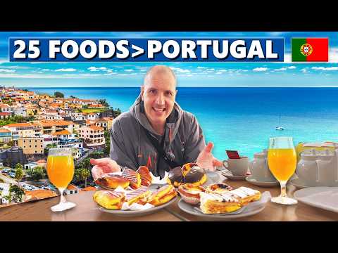 25 FOODS From PORTUGAL You Must Try - From Porto to Lisbon and Guimaraes 🇵🇹