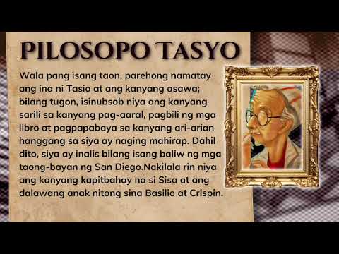 PILOSOPO TASYO (GROUP 3)