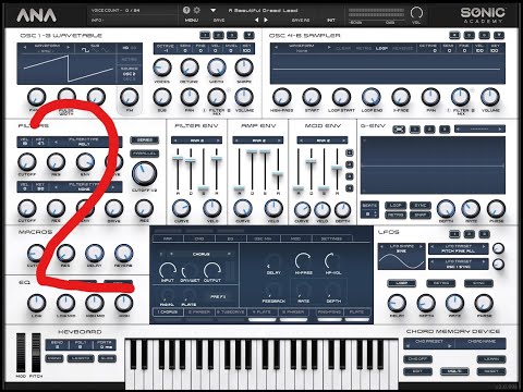 ANA 2 Synth Plugin - The best arpeggios presets review part 2