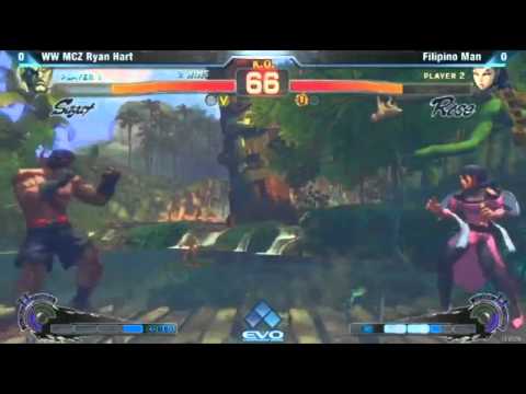 EVO 2012: Filipino Man (Rose) vs Ryan Hart