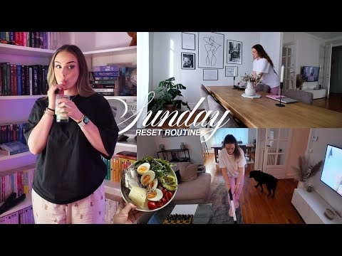 MA ROUTINE PRODUCTIVE DU DIMANCHE (nettoyage, organisation, selfcare...)