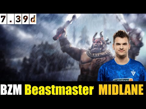 🤯 BZM [Beastmaster] MID 7.39D - DOTA 2 HIGHEST MMR MATCH#dota2   #dota2gameplay  #bzm