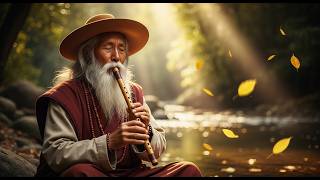 Tibetan Healing Flute 🌕 5 Hours of Deep Sleep & Energy Cleansing Music