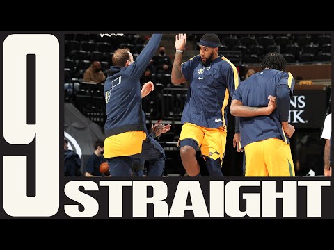 Streak moves to 9 STRAIGHT wins | UTAH JAZZ