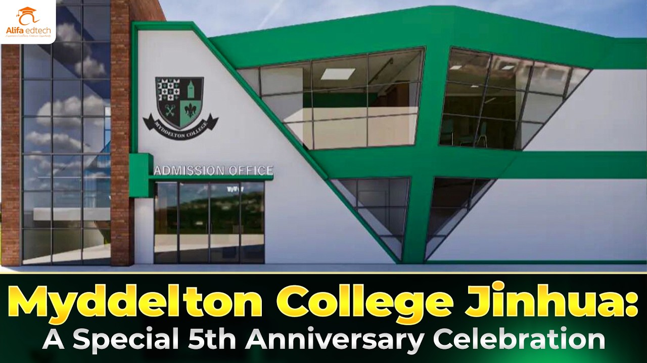 Myddelton College Jinhua celebrating UK China education partnership with Myddelton College Wales