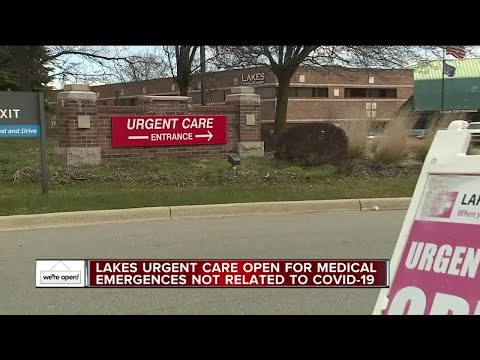 Lakes Urgent Care open for medical emergencies not related to COVID-19