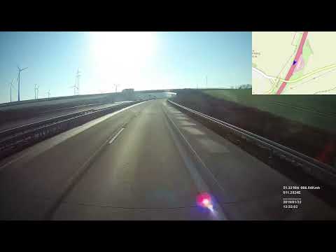 Germany. Motorway A71, Südharz — Suhl, 2019, 1x