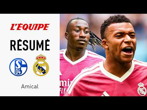 MBAPPÉ EN FEU pour son RETOUR, les débuts de DIOMANDÉ : le REAL MADRID s’impose face à SCHALKE 04 !